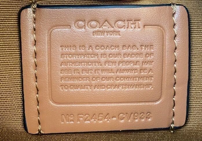 COACH Teri Shoulder Bag β Signature Canvas Brown π€ (NEW!)