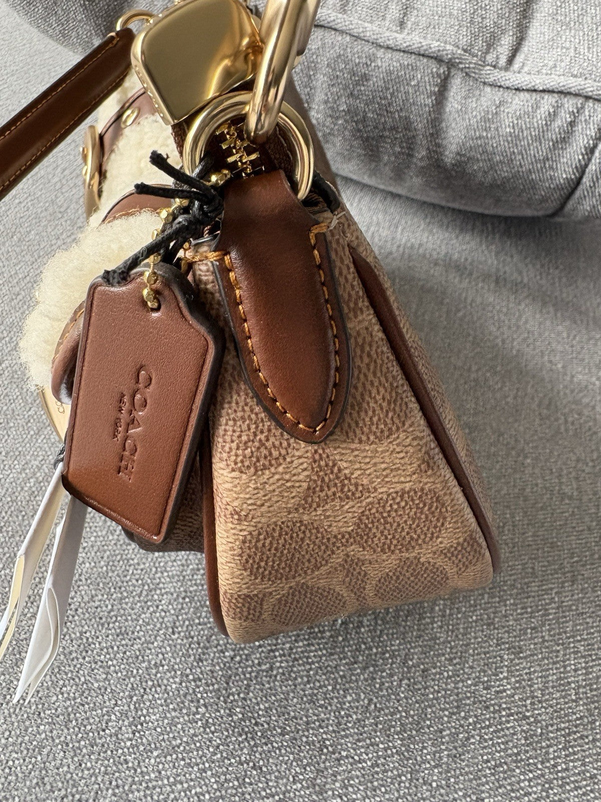 NWT Coach Ashton Crossbody β Brown Signature Canvas π€