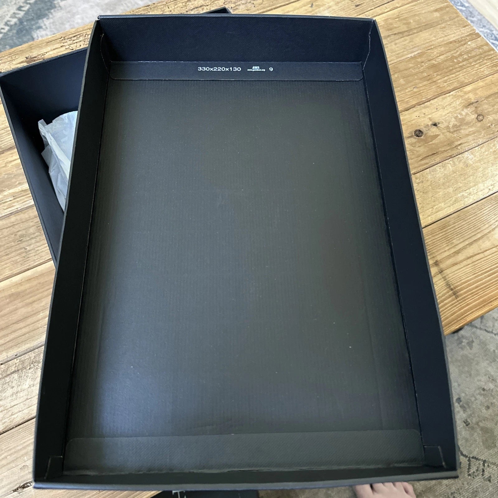 NEW COACH Empty Gift/Shoe Box 12.25" x 10" Comes With Coach Tissue Paper
